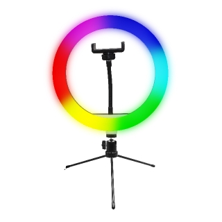 Thumbnail galerie RGB Selfie Ring Light 10"