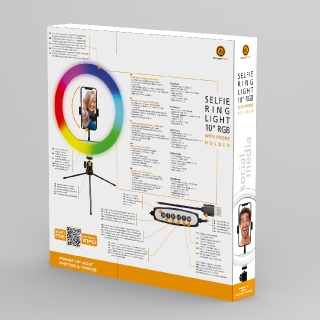 Thumbnail galerie RGB Selfie Ring Light 10"