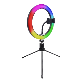 Thumbnail galerie RGB Selfie Ring Light 10"