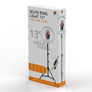 Thumbnail galerie Selfie Ring Light 13"