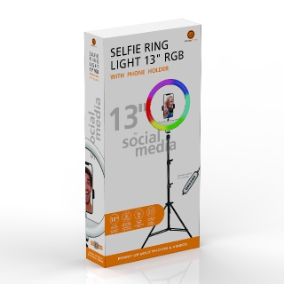 Thumbnail galerie RING LIGHT kruhové světlo 13" RGB