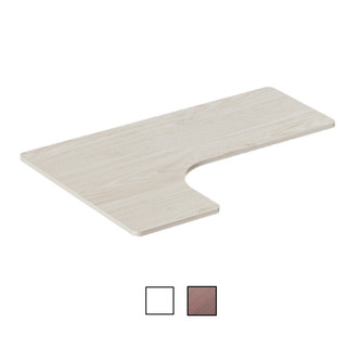 Obrázek EDGE TOP rohová deska stolu 160x110-60x2,5 cm
