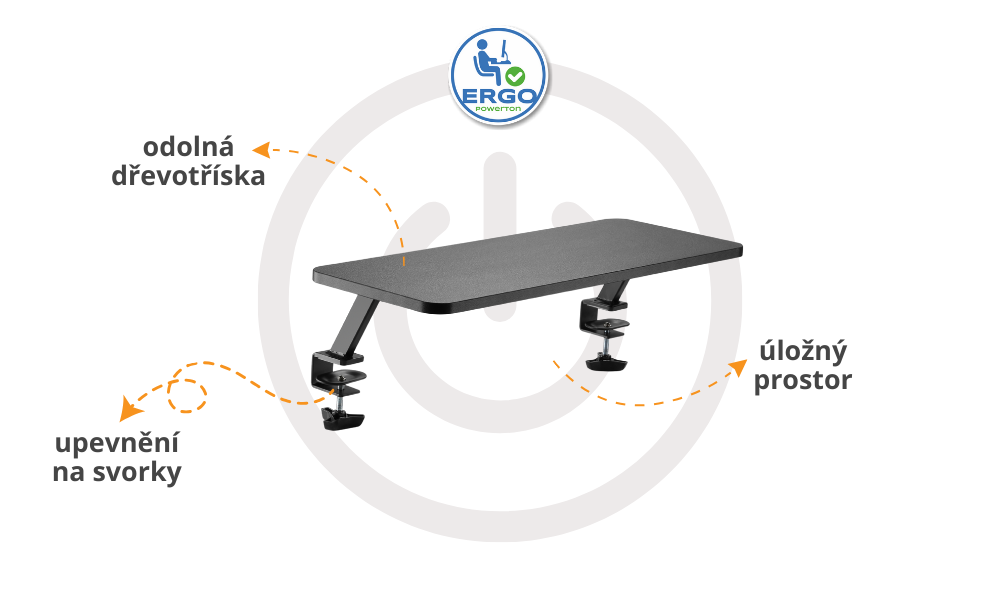 SENZA podstavec pod monitor / notebook