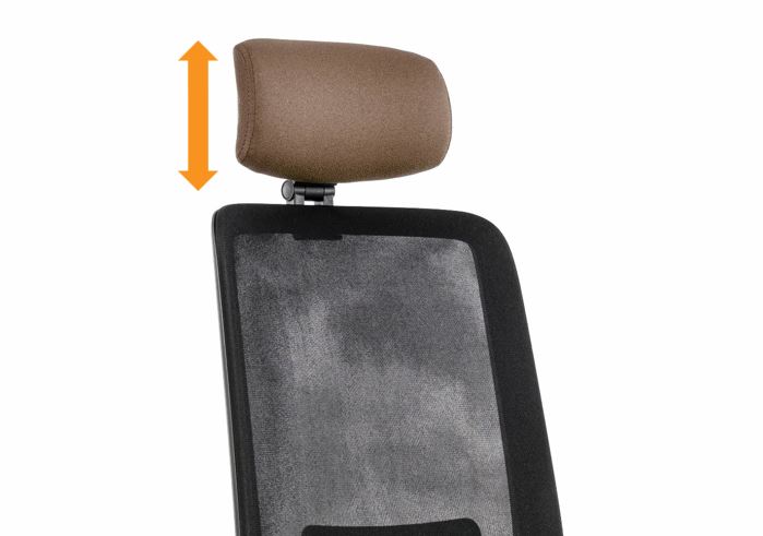 nastavitelná opěrka hlavy
