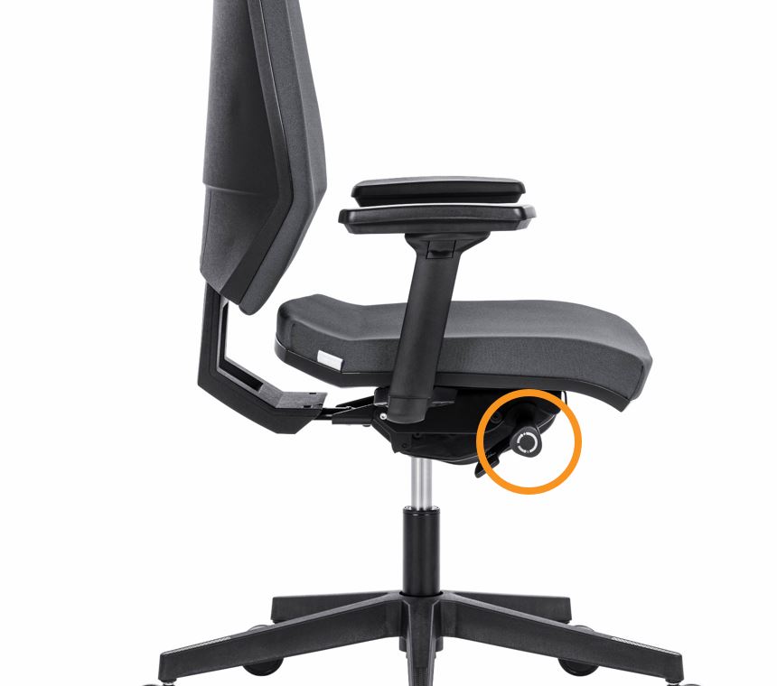 nastavení síly protiváhy