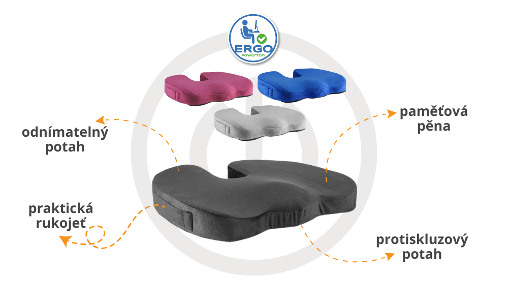ergonomický podsedák