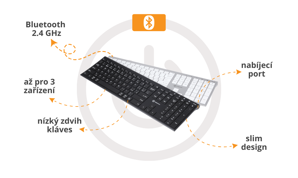 Klávesnice Ultraslim