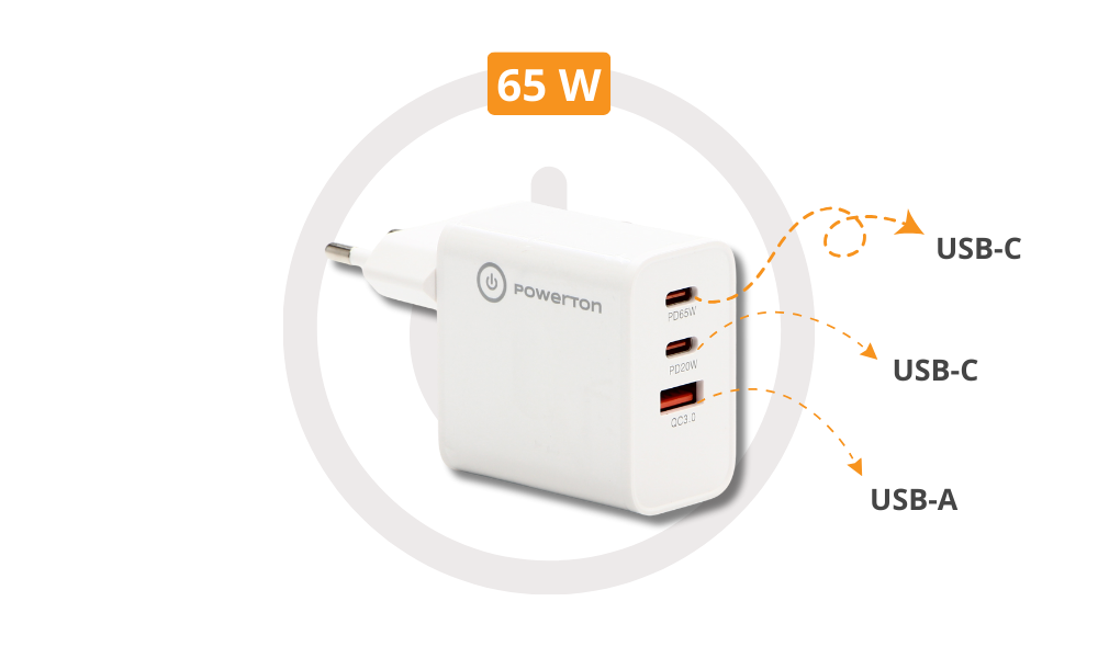 Síťový adaptér 65W