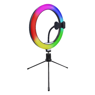 Miniatura galerii RGB Selfie Ring Light 10 "