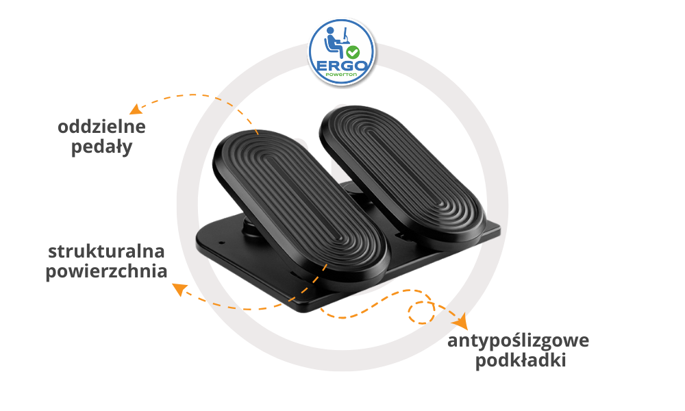 Ergonomiczna podstawa pod nogi WPE-FR3