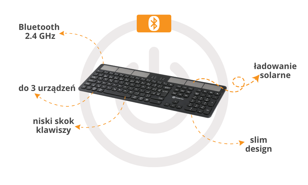 Klawiatura Solarslim